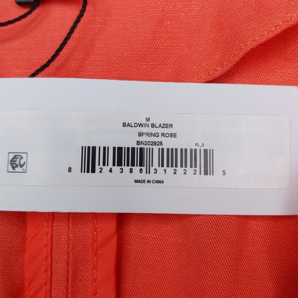 Steve Madden Women's Spring Rose Linen Double Breasted Baldwin Blazer Me… - Picture 7 of 11